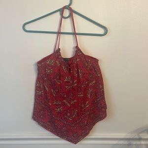 Crossback halter tank